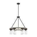 Hunter Lighting 1921 Devon Park 6 Light Chandelier 2