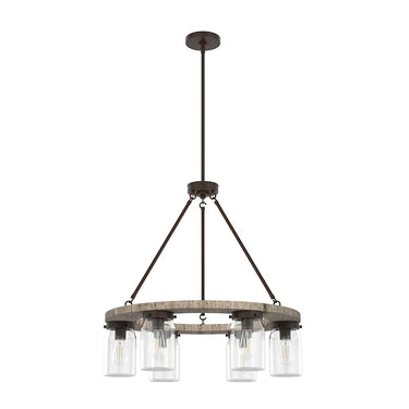 Hunter Lighting 1921 Devon Park 6 Light Chandelier 2