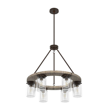 Hunter Lighting 1921 Devon Park 6 Light Chandelier 21