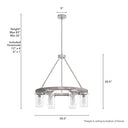 Hunter Lighting 1921 Devon Park 6 Light Chandelier 6