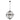 Hunter Lighting 1922-HL2 Stone Creek 8 Light Pendant 25 inch - Crescent Harbor