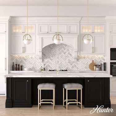 Hunter Lighting 1923-HL Wedgefield 1 Light Pendant 5