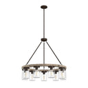 Hunter Lighting 1924 Devon Park 9 Light Chandelier 2