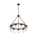 Hunter Lighting 1924 Devon Park 9 Light Chandelier 19