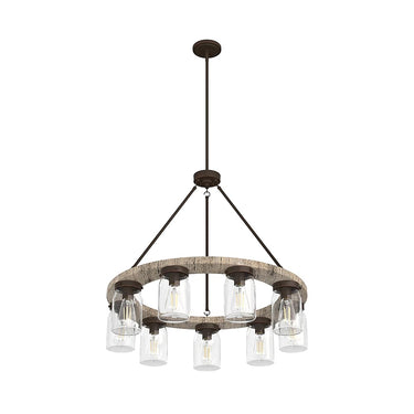Hunter Lighting 1924 Devon Park 9 Light Chandelier 19