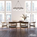 Hunter Lighting 1924 Devon Park 9 Light Chandelier 5