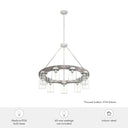 Hunter Lighting 1924 Devon Park 9 Light Chandelier 7