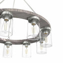 Hunter Lighting 1924 Devon Park 9 Light Chandelier 8