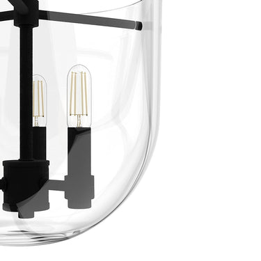 Hunter Lighting 193-HL Sacha 3 Light Semi-Flush Mount 21