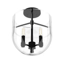 Hunter Lighting 193-HL Sacha 3 Light Semi-Flush Mount 23