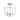 Hunter Lighting 193-HL Sacha 3 Light Semi-Flush Mount - Crescent Harbor