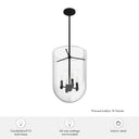 Hunter Lighting 193-HL1 Sacha 4 Light Pendant 14
