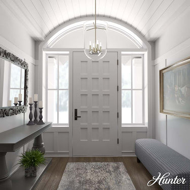 Hunter Lighting 193-HL1 Sacha 4 Light Pendant 7