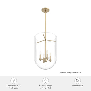 Hunter Lighting 193-HL1 Sacha 4 Light Pendant 10