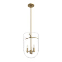 Hunter Lighting 193 Sacha 3 Light Cloche Pendant 11