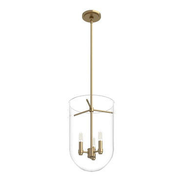 Hunter Lighting 193 Sacha 3 Light Cloche Pendant 11