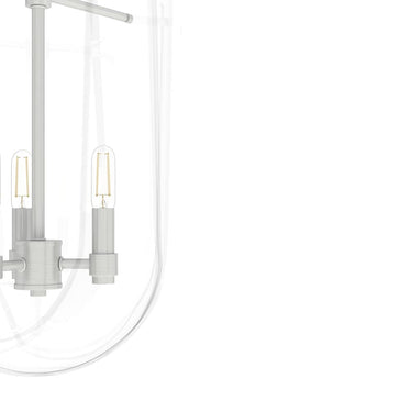 Hunter Lighting 193 Sacha 3 Light Cloche Pendant 14