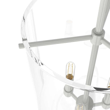 Hunter Lighting 193 Sacha 3 Light Cloche Pendant 15
