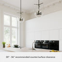 Hunter Lighting 193 Sacha 3 Light Cloche Pendant 18