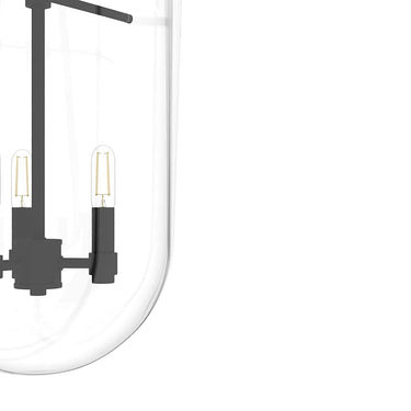 Hunter Lighting 193 Sacha 3 Light Cloche Pendant 19