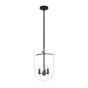 Hunter Lighting 193 Sacha 3 Light Cloche Pendant 3