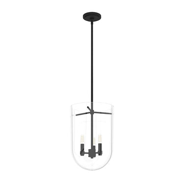 Hunter Lighting 193 Sacha 3 Light Cloche Pendant 3