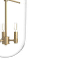 Hunter Lighting 193 Sacha 3 Light Cloche Pendant 9