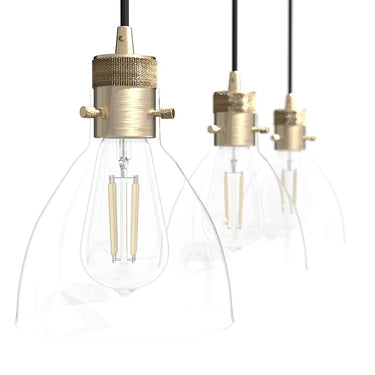 Hunter Lighting 1930-HL Van Nuys 3 Light Linear Cluster 11