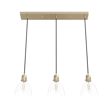 Hunter Lighting 1930-HL Van Nuys 3 Light Linear Cluster 12