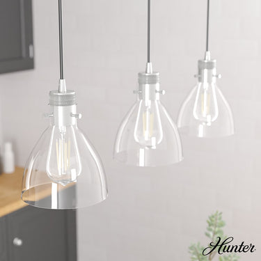 Hunter Lighting 1930-HL Van Nuys 3 Light Linear Cluster 3