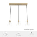 Hunter Lighting 1930-HL Van Nuys 3 Light Linear Cluster 7
