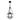 Hunter Lighting 1936 Indria 1 Light Pendant 11 inch - Crescent Harbor