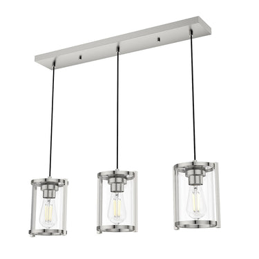 Hunter Lighting 1995-HL Astwood 3 Light Cluster Linear 2