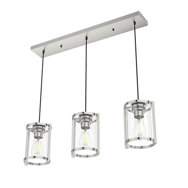Hunter Lighting 1995-HL Astwood 3 Light Cluster Linear 17