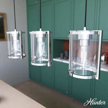 Hunter Lighting 1995-HL Astwood 3 Light Cluster Linear 4