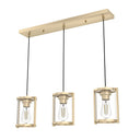 Hunter Lighting 1995-HL Astwood 3 Light Cluster Linear 1