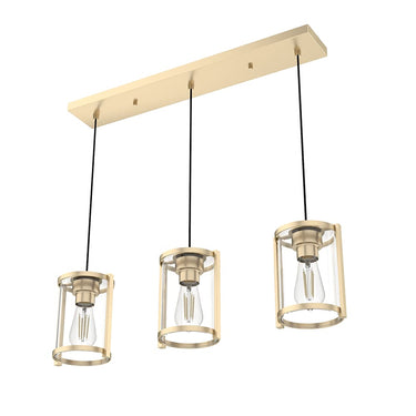 Hunter Lighting 1995-HL Astwood 3 Light Cluster Linear 11