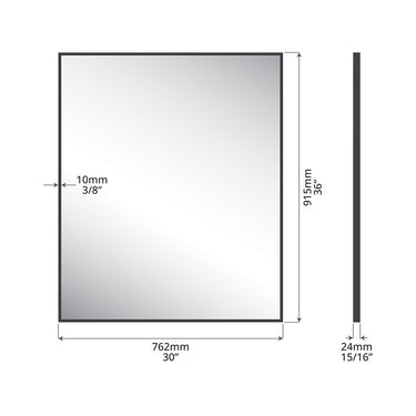 ICO Bath Cove Mirror IC21 Additional Image View 33