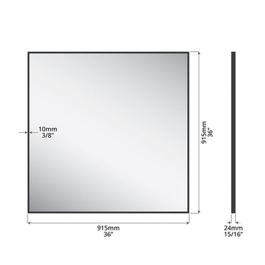ICO Bath Cove Mirror IC21 Additional Image View 34