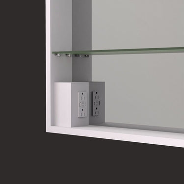 ICO Bath Fern 24" x 40" LED Medicine Cabinet - IF2624 Additional Image View 3