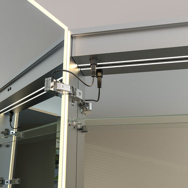 ICO Bath Jackson LED Medicine Cabinet IJ11 Additional Image View 20