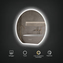 ICO Bath Hudson 32" x 30" LED Mirror IH14 Additional Image View 1