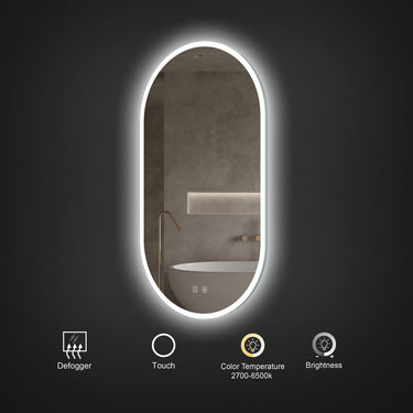 ICO Bath Iris LED Mirror II11 Additional Image View 1