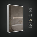 ICO Bath Jackson LED Medicine Cabinet IJ11 Additional Image View 10