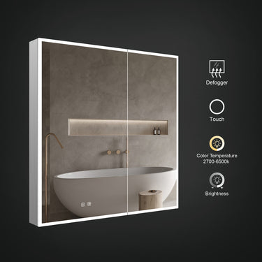 ICO Bath Jackson LED Medicine Cabinet IJ11 Additional Image View 11