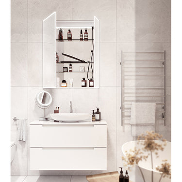 ICO Bath Jackson LED Medicine Cabinet IJ11 Additional Image View 2
