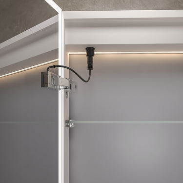 ICO Bath Jackson LED Medicine Cabinet IJ11 Additional Image View 4