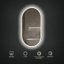 ICO Bath Kiara 20" x 36" LED Mirror IK11 Additional Image View 3
