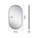 ICO Bath Morgan 20"x36" Mirror IM11 Additional Image View 12