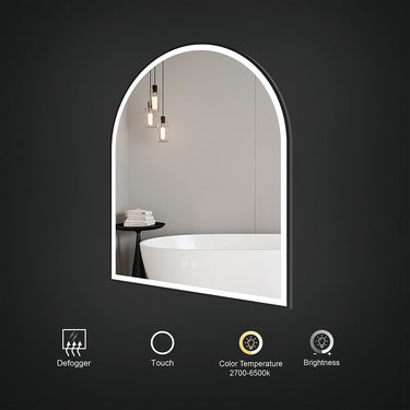 ICO Bath Odin 30" x 36" LED Mirror IO11 Additional Image View 2